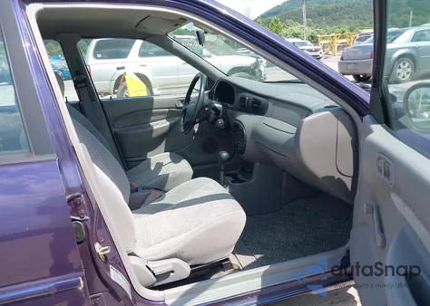 1997 Ford Escort Lx from USA, damaged, VIN 3FALP15P3VR155580